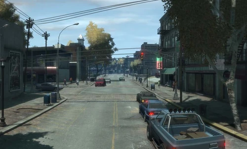 Sacramento Avenue, Richtung Norden