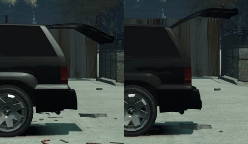 Die Kofferräume des Cavalcades und des cavalcade2 öffnen sich verschieden hoch