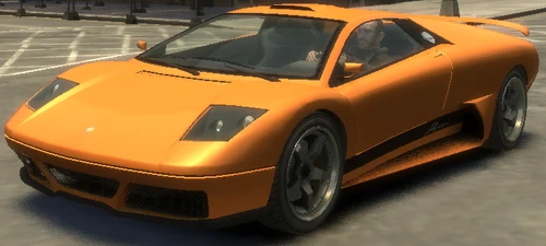 Die Front- und Seitenansicht samt Spoiler