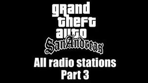 GTA San Andreas - All radio stations Part 3 (Rev