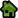 Speicherhaus-Radarsymbol grün