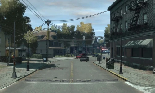 Sacramento Avenue, Richtung Norden