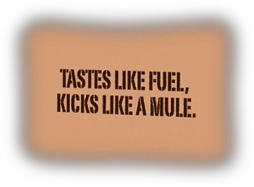 Schmeckt wie Benzin, haut rein wie Terpentin.