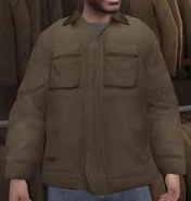 Braune Hinterland-Jacke (36 Dollar)