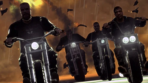 Billy, Jim, Johnny und Terry (von links)