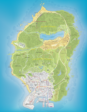 GTA V Southern San Andreas Map