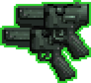 Zwei Pistolen in Grand Theft Auto 2