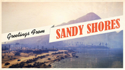 Sandy-Shores-Ansichtskarte