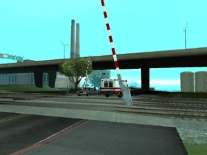 „Schwebende“ Schranken in San Fierro