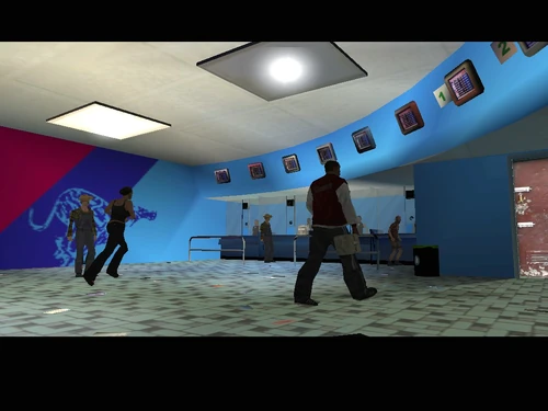 Catalina und Carl überfallen das Wettbüro