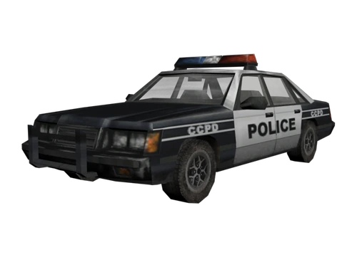 Der Polizeiwagen vom Carcer City Police Department in „Manhunt“