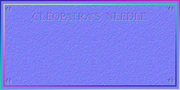 Cleopatra's-Needle-Schild