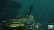 Die Unterwasserwelt in San Andreas