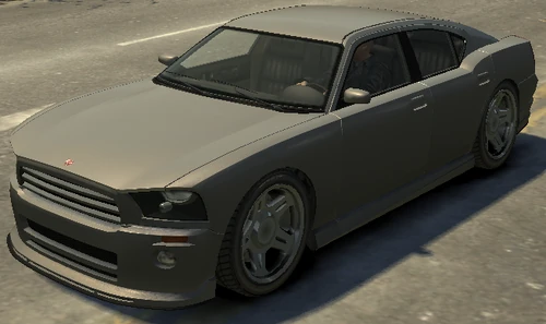 Die Front- und Seitenansicht des Buffalo