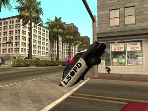 Die Polizei steckt im Boden fest