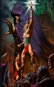 Ein Poster zum Spiel, das den Protagonisten zeigt