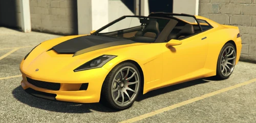 Eine Coquette mit entferntem Dach