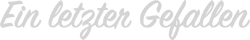 Ein letzter Gefallen