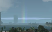 Ein Regenbogen in Vice City