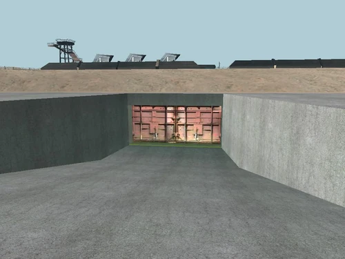 Das geschlossene Tor ins Innere