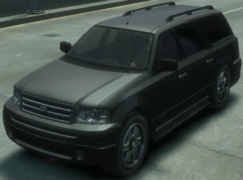 Die Front- und Seitenansicht des Landstalker