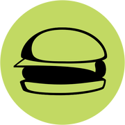 Das Burger-Shot-Symbol im 