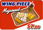 Wing Piece Megameal