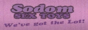 Sodom-Sex-Toys-Schild, SA