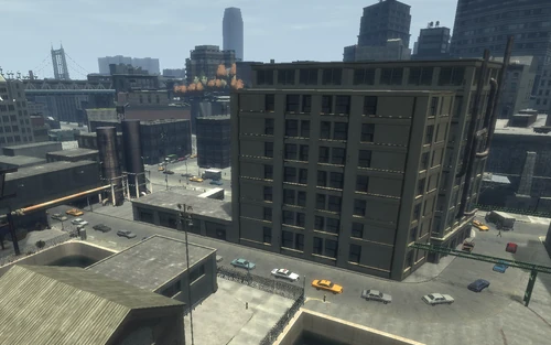 Eine der vielen namenlosen Seitenstraßen