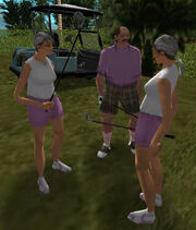 Golfer, Leaf Links, VC