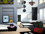 Gewonnene Hotelsuite