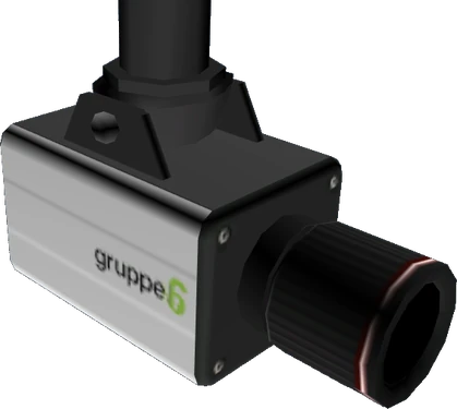 Eine Überwachungskamera des Unternehmens