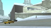 Liberty City im Schnee