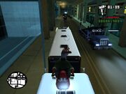 Big Smoke beginnt bereits mit ungewöhnlichen Fahrtwegen