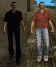 Tommys japanische Kleiderauswahl