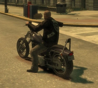 Angel mit Seitenprofil und Rückseite