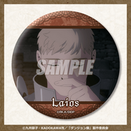 Laios Can badge