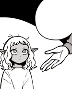 Thistle as a child.