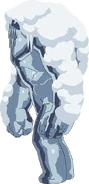 Ice Golem side view.