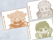 For the purchase of a meal, the customer will receive a random placemat.