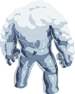 Ice Golem backside view.