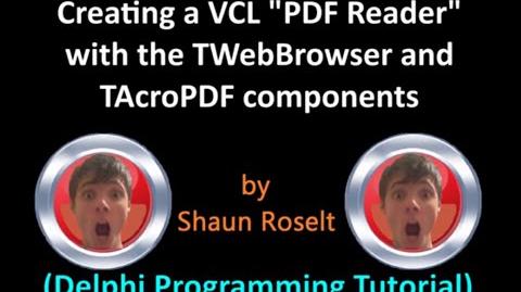 Creating a VCL "PDF Reader" (Delphi Programming Tutorial)