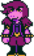 Susie del Overworld de pie.