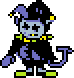 Jevil's "tired" sprite.