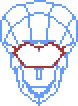 Queen battle wireframe