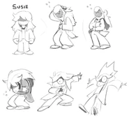 Susie artwork Temmie