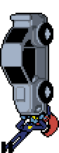 Undyne overworld bench-press.gif