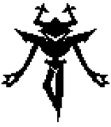 The Roaring Knight's sprite when doing their final attack