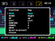 Controls screenshot