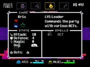 Dog stat screenshot